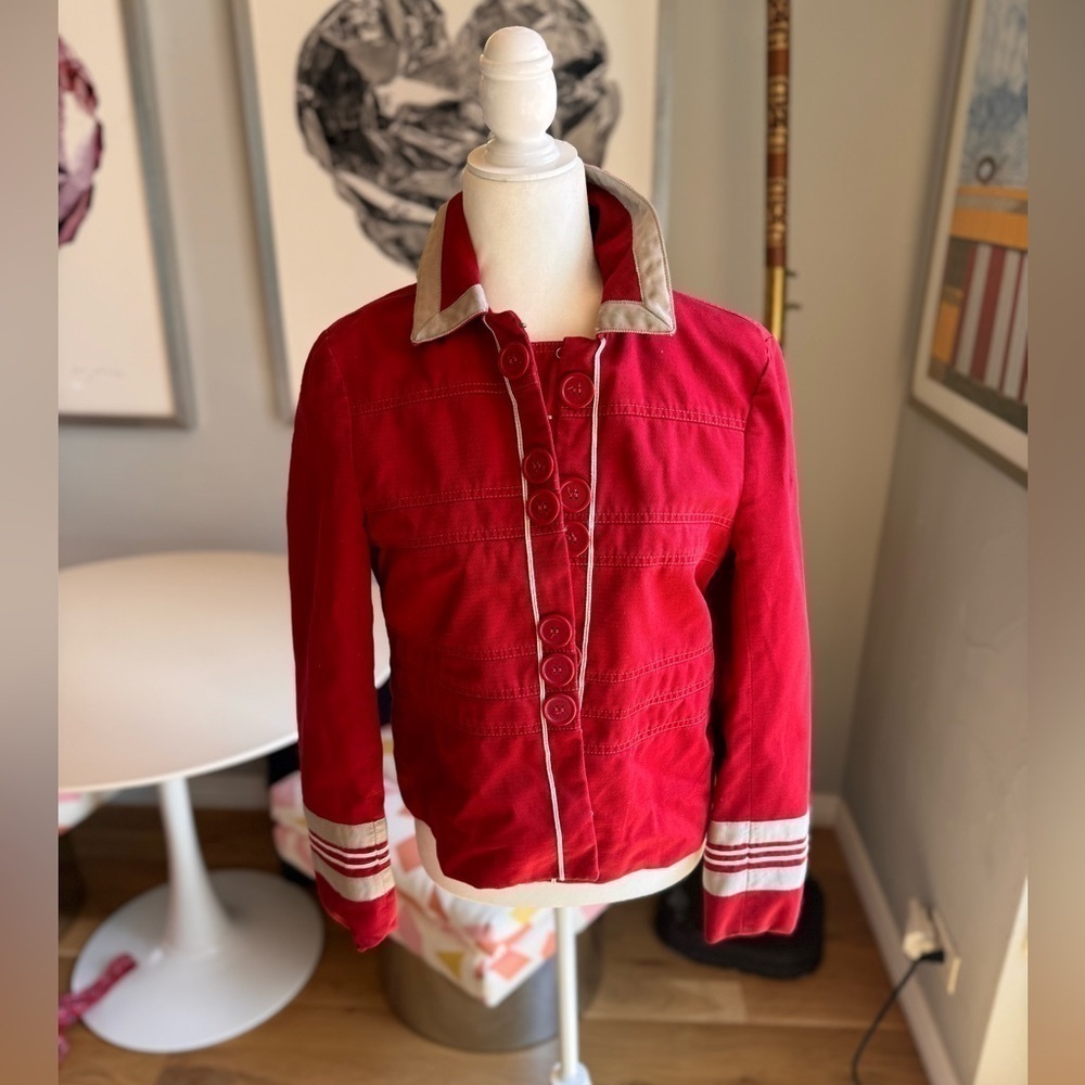 Marc Jacobs Red Jacket Size 10